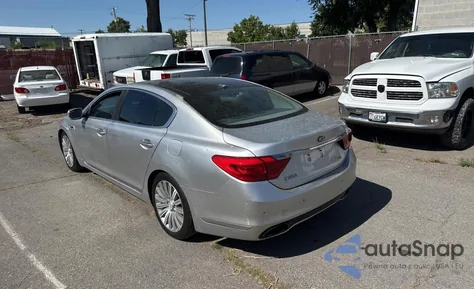 2015 Kia K900 z USA, uszkodzony, nr VIN KNALU4D44F6026237